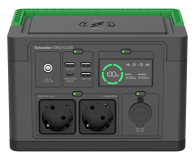APC Stacja zasilania 330 (332Wh, 2x Schuko) PPS330-GR - 1321544 - zdjęcie 2
